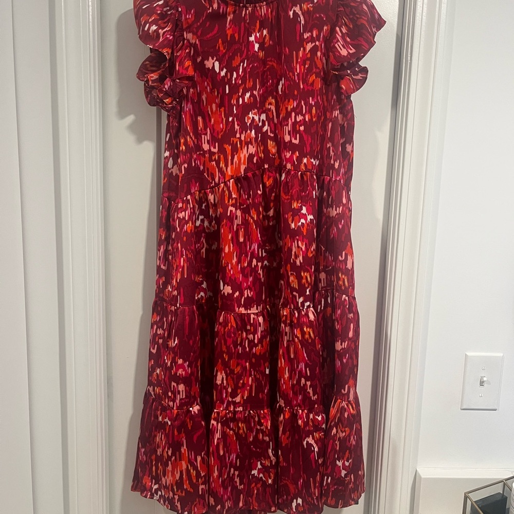 Vibrant Red Dress